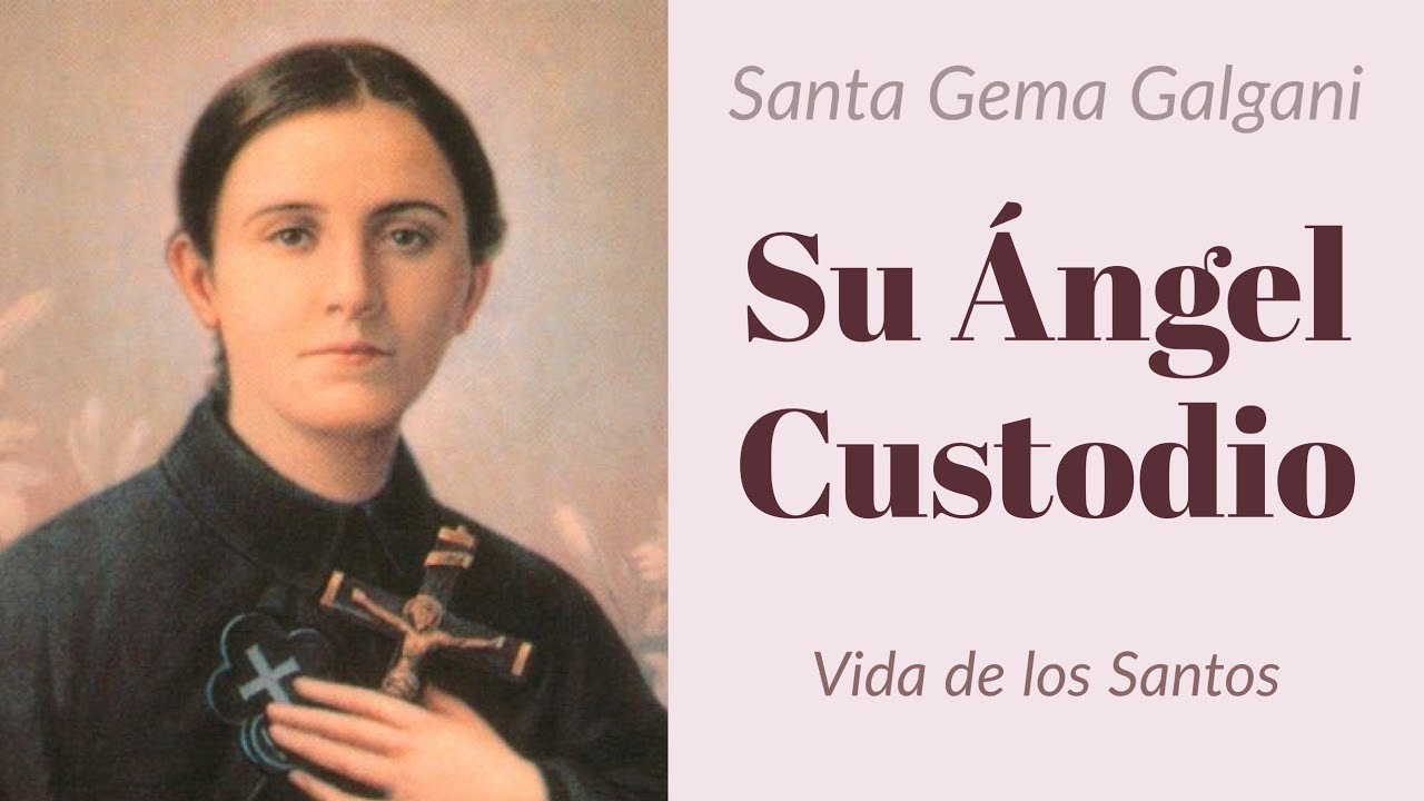 Santa Gema Galgani y su Ángel Custodio