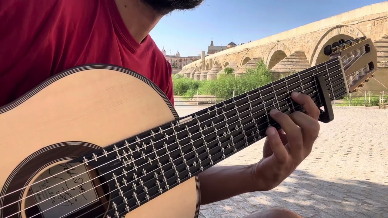 Taranta on microtonal guitar