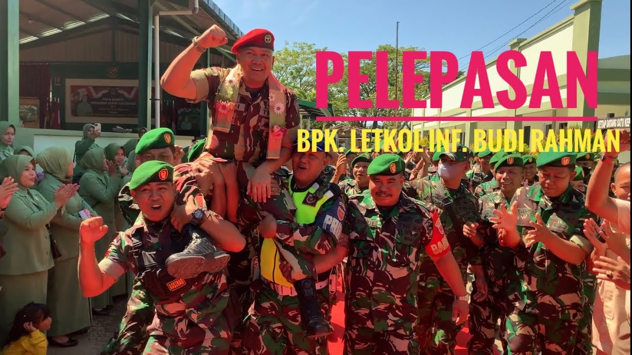 Suasana penuh haru warnai pelepasan Bpk Letkol Inf. Budi Rahman Dandim 1422/Maros periode 2020-2022
