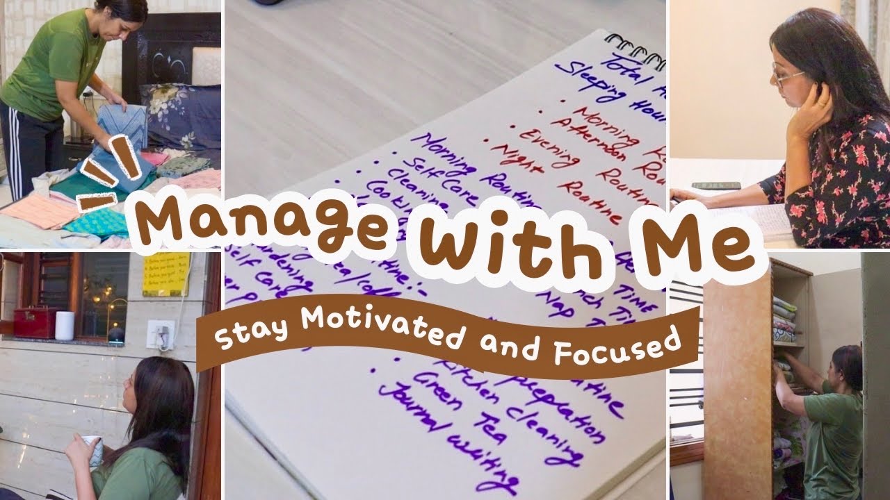Time Management for Homemakers|Practical tips to ease your work| Free charts for screenshot