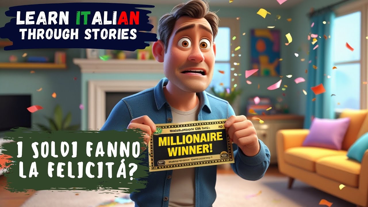 Does money buy happiness? | Learn Italian Through Stories | B2 Level