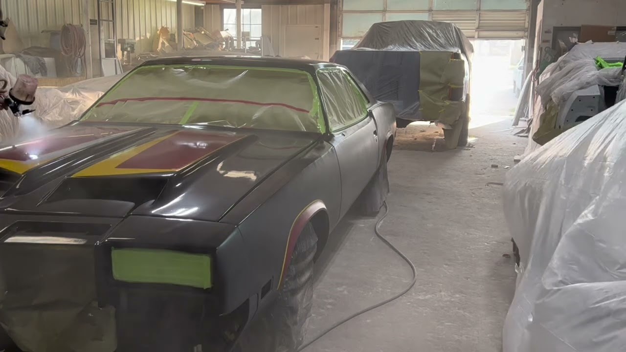 THE MASTER TEACHES HOT WEATHER TECHNIQUE How To Flow Coat On Cutlass Spraying Clear Coat Tips Tricks
