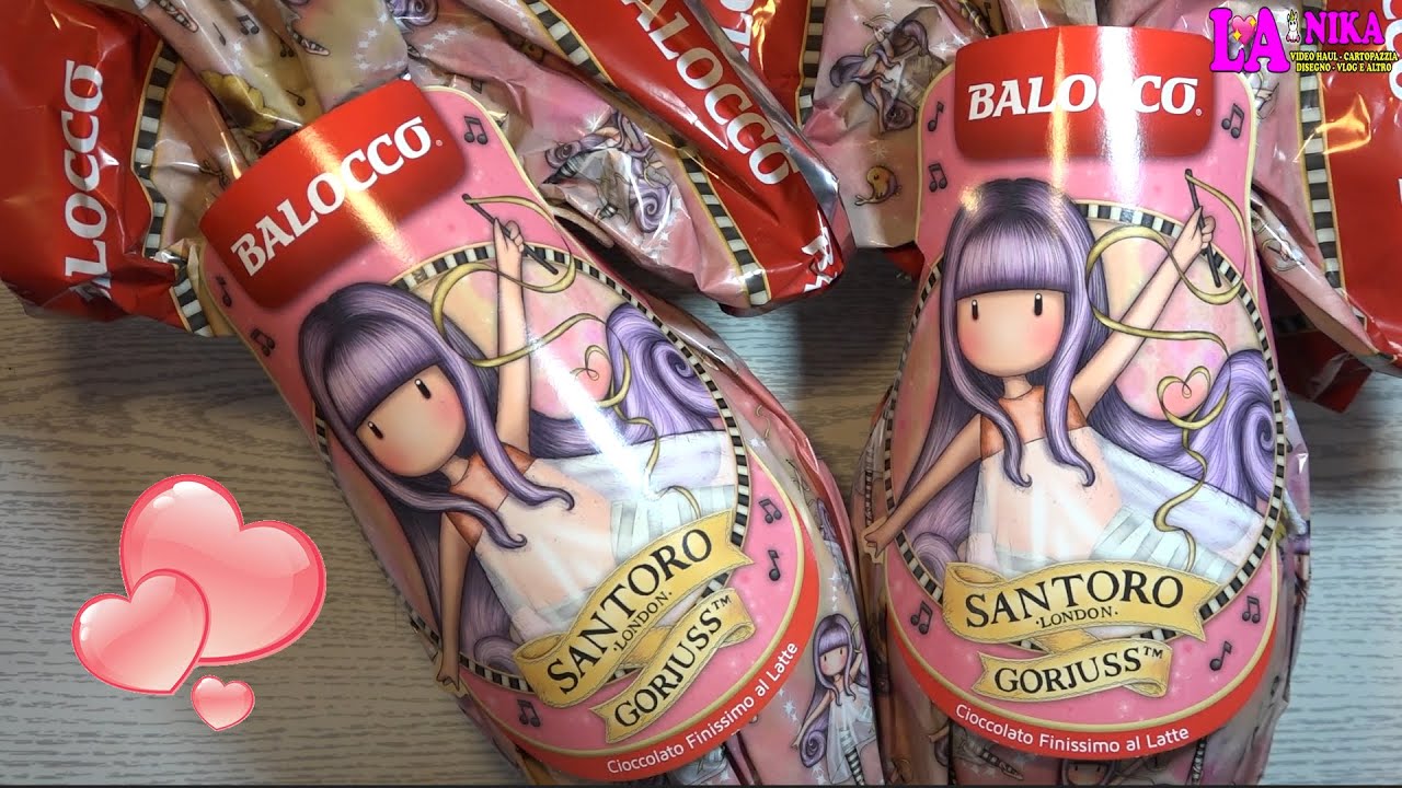 APRO DUE UOVA DI PASQUA BALOCCO 2023 DELLE GORJUSS  SANTORO LONDON By Nika