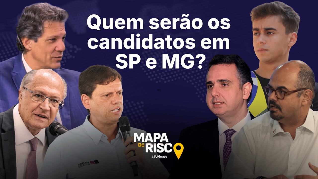 Eleições: entenda as disputas em São Paulo e Minas Gerais | Mapa de Risco