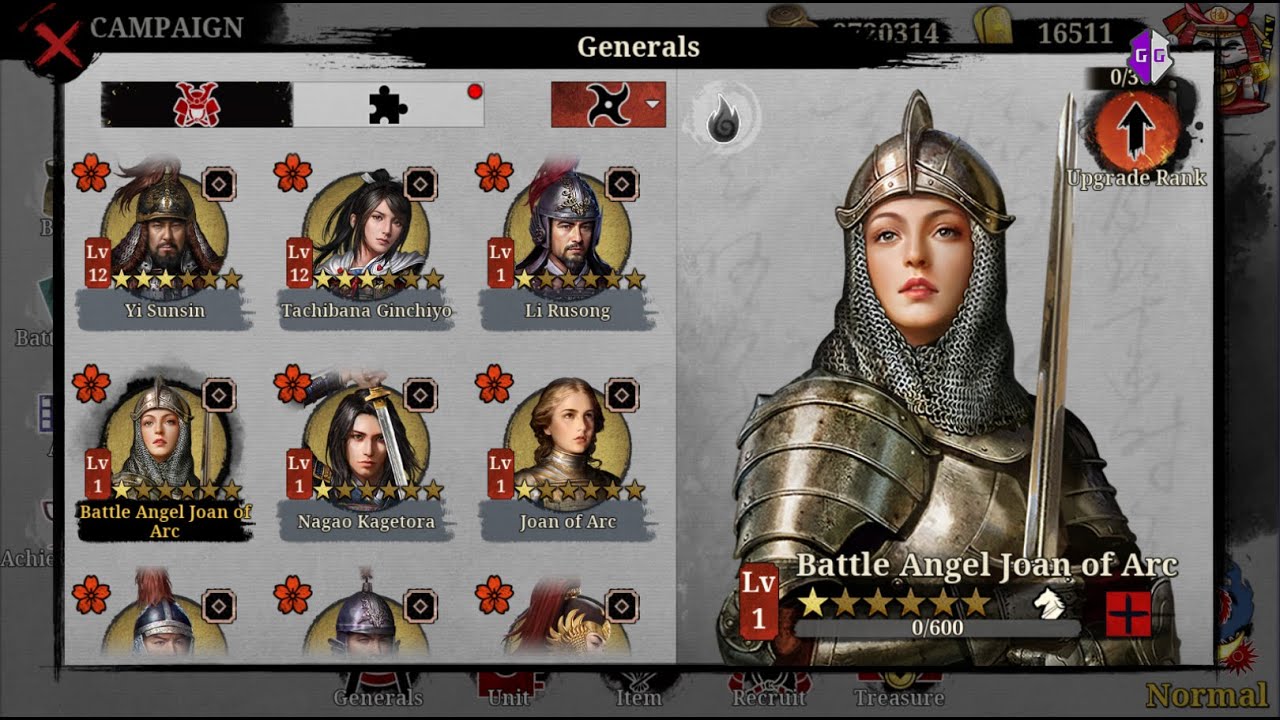 Great Conqueror 2: How do I get free Skins, Generals and Unique Generals? #2