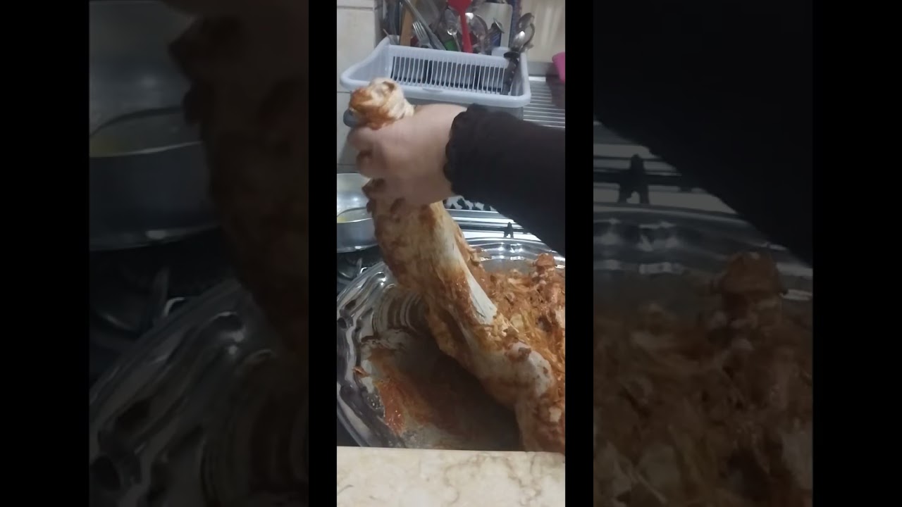 فطار رمضان خطير 👑 ورك ديك رومي في الكيس الحراري مع الخضار وفريك بالصلصة وسفرة كاملة تشرف أي عزومة 😍
