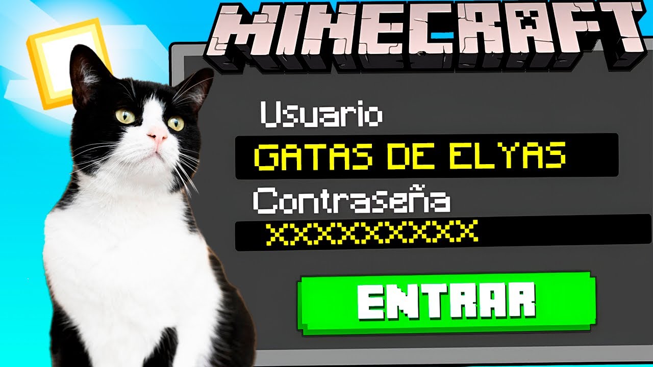 HACKEO LA CUENTA DE MIS GATAS EN MINECRAFT TROLL 😱