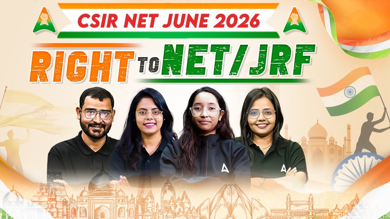 CSIR NET JUNE 2026 | CSIR NET RIGHT TO NET JRF