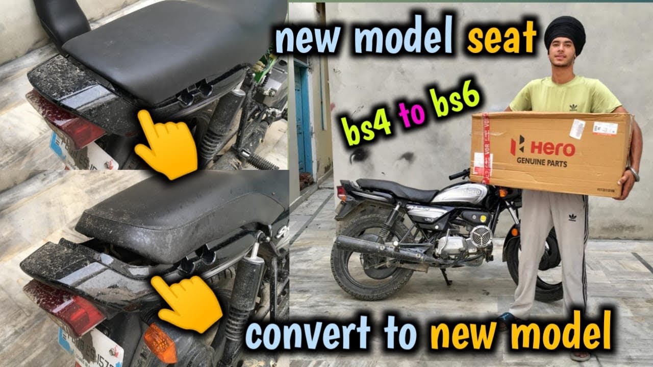Convert to new model bs4 to bs6 (How to install new model seat)￼🥰🔥