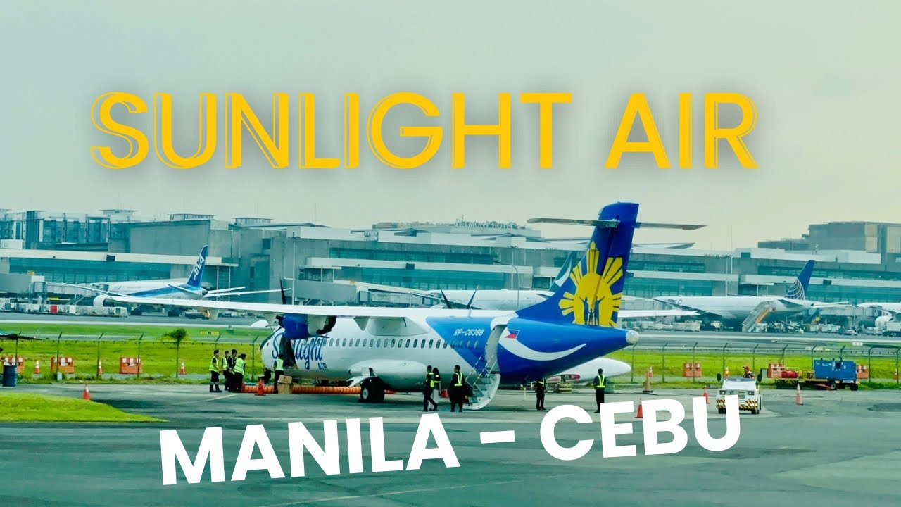 Авиакомпания Sunlight Air, двухчасовой перелет из Манилы в Себу #БутикАвиалиния