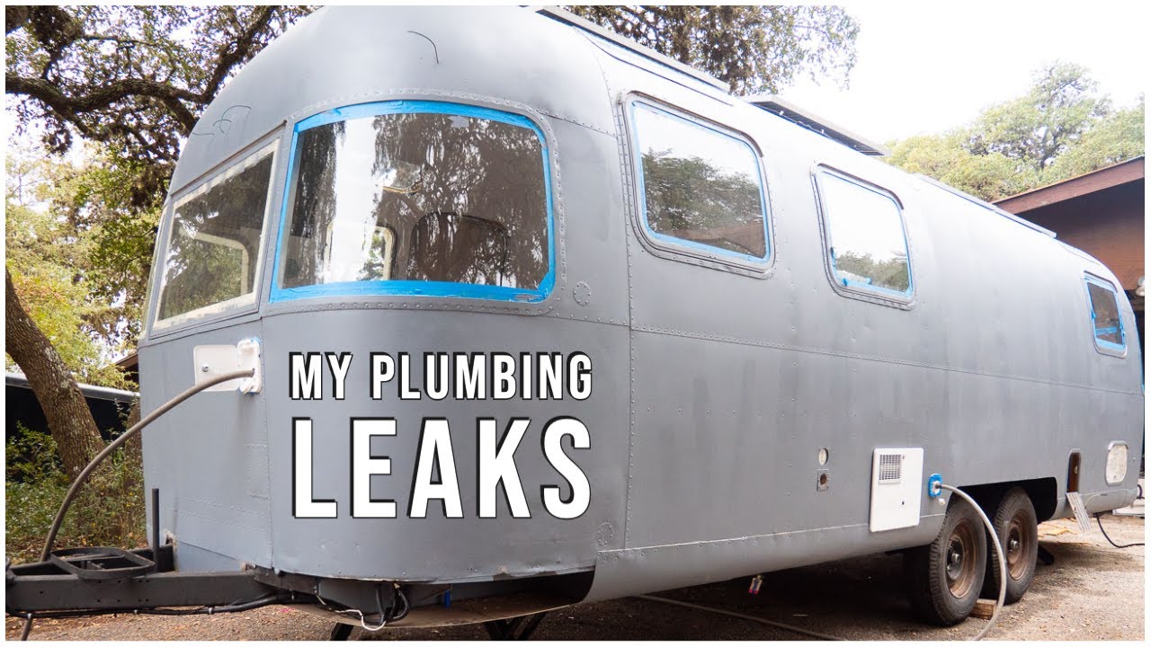 Fresh Water Tank And Running Water Lines (Airstream Argosy Ep. 18)