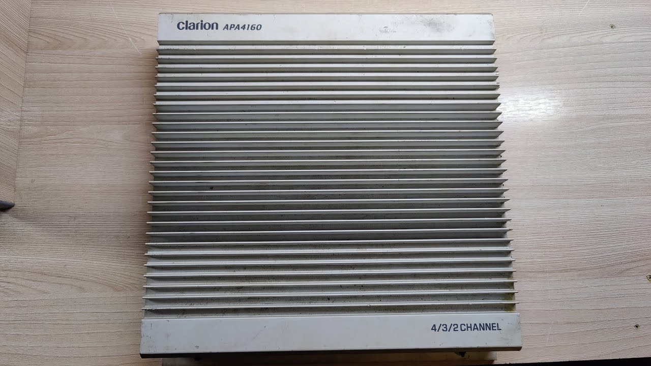 Clarion APA4160 замер усилителя
