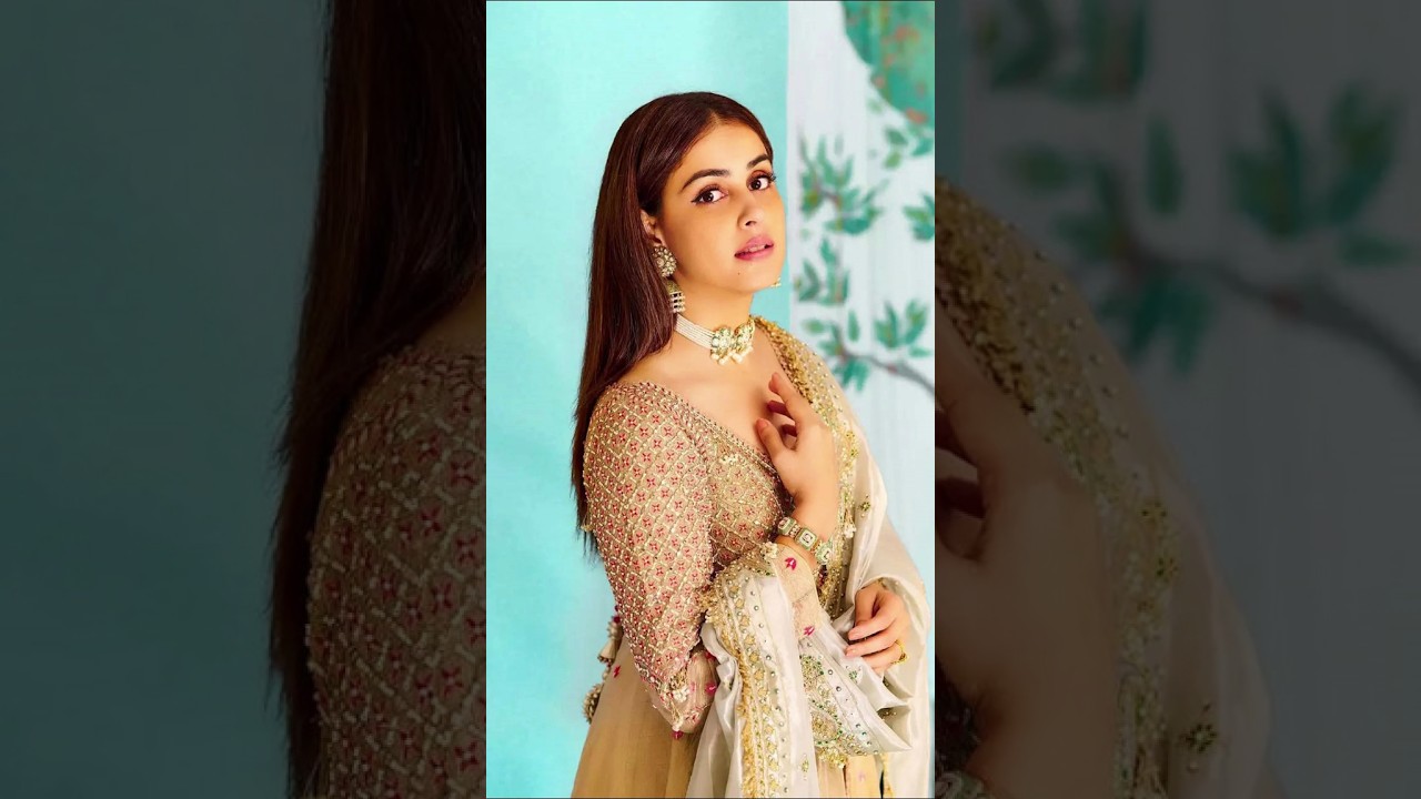 Genelia&rsquo;s Ethnic Looks Redefine Glamour and Tradition! 💫 #EthnicChic