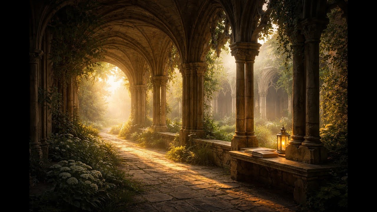 Fantasy Ambient Music for Deep Focus | Silent Forest Shrine