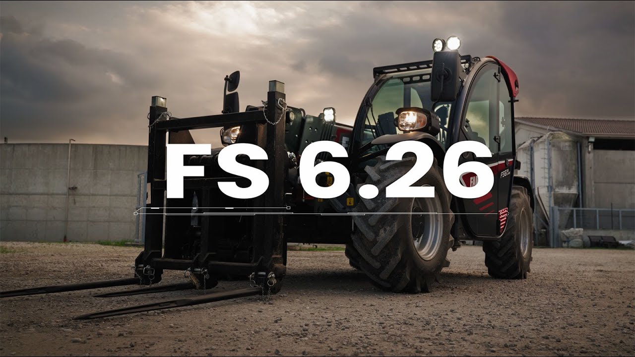 FS 6.26 Telescopic Handler : Compactness and Power for Every Challenge