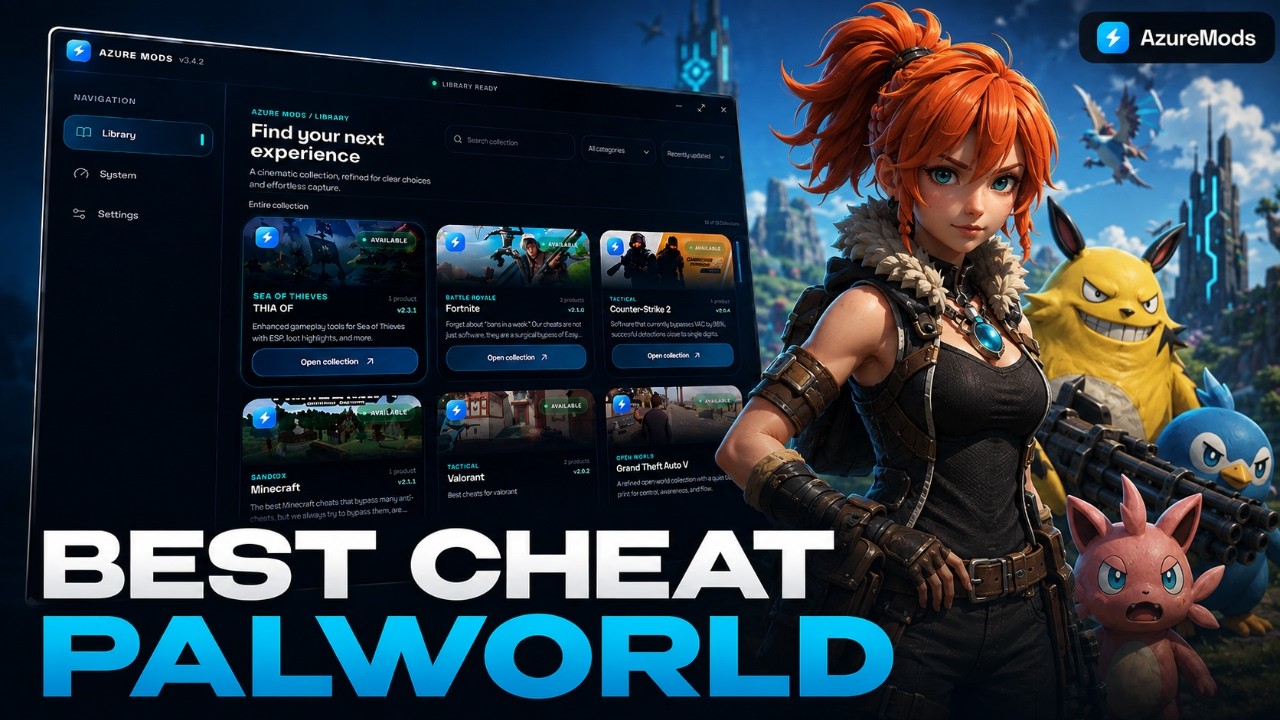 [LATEST] Palworld Cheat & Free Palworld Cheat | Palworld Mod Menu + Hacks Free | Best Cheats