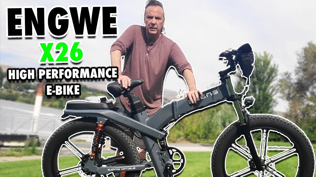 Engwe X26 High Performance Folding E- Bike | GreenMotion E-Bikes