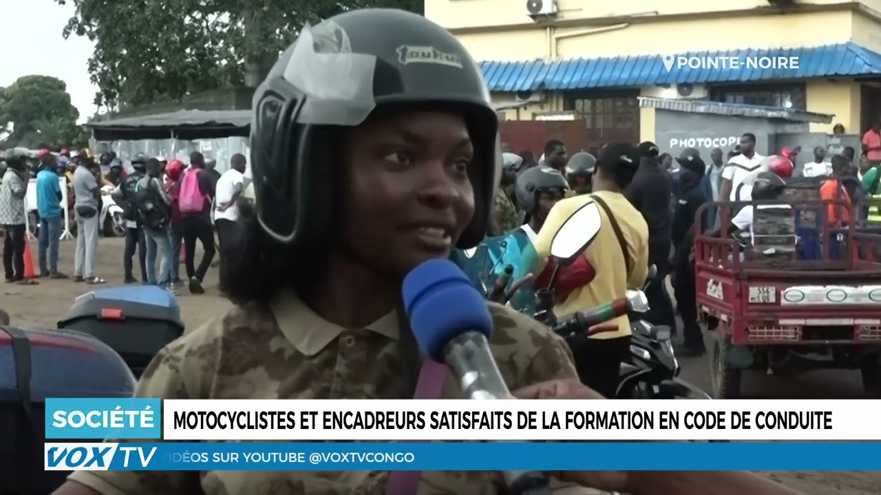 Motocyclistes et encadreurs satisfaits de la formation en code de conduite