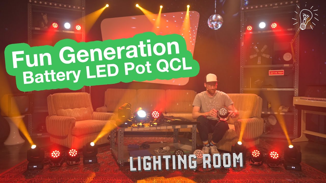 Akku LED Light - Thomann - Fun Generation Battery LED Pot QCL