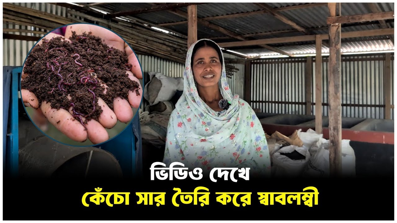 ভিডিও দেখে কেঁচো সার তৈরি করে স্বাবলম্বী! | Vermicompost Making | Entrepreneur | Shakti Foundation