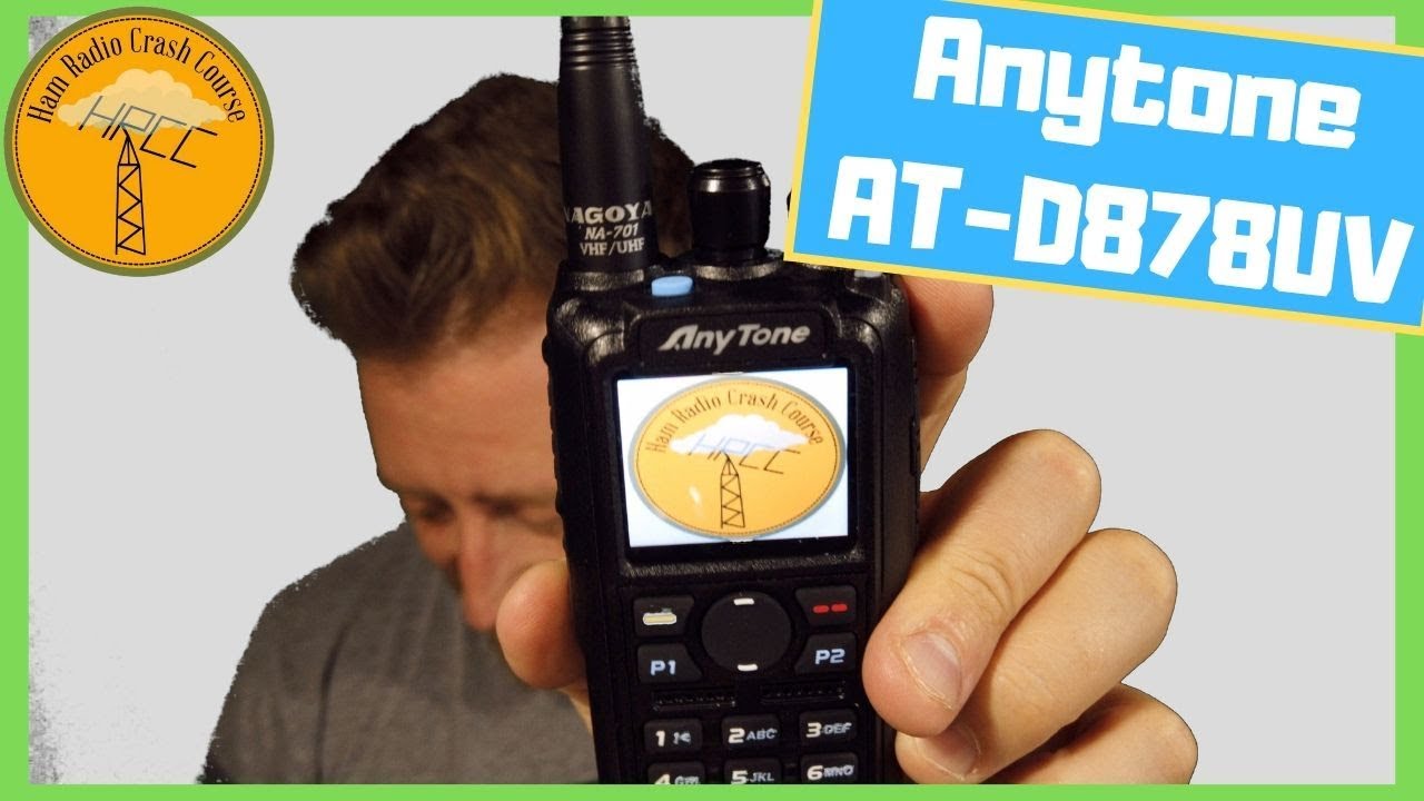 The Best DMR Radio? Anytone AT-D878UV Bluetooth GPS