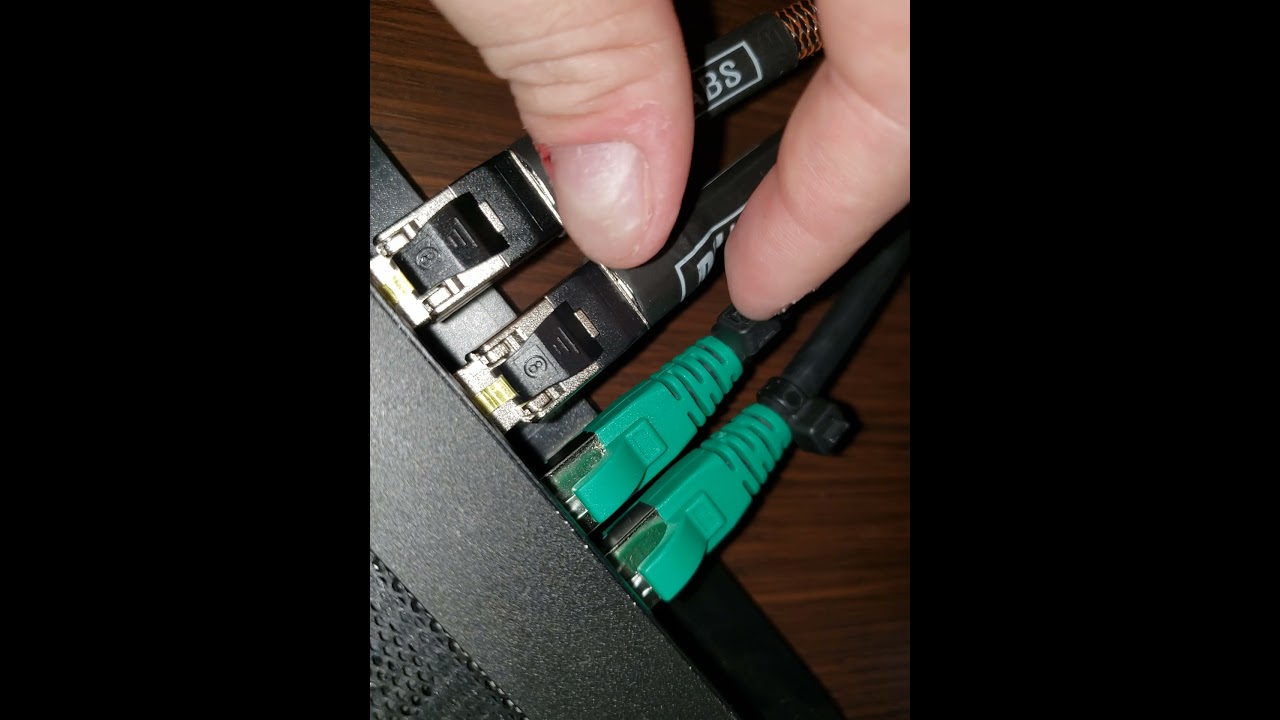 D H labs silversonic reunion CAT 8 ethernet cable impressions