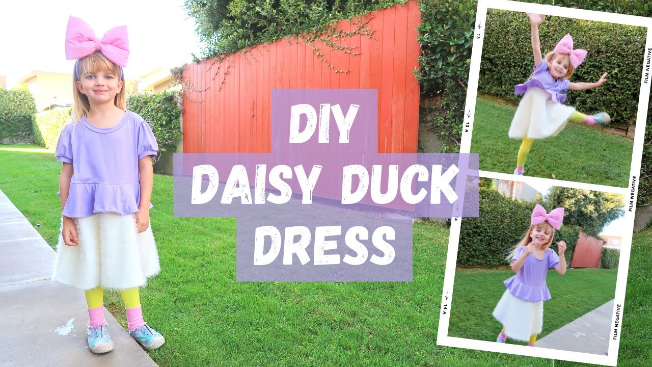 DIY Daisy Duck Halloween Costume | Paige Handmade