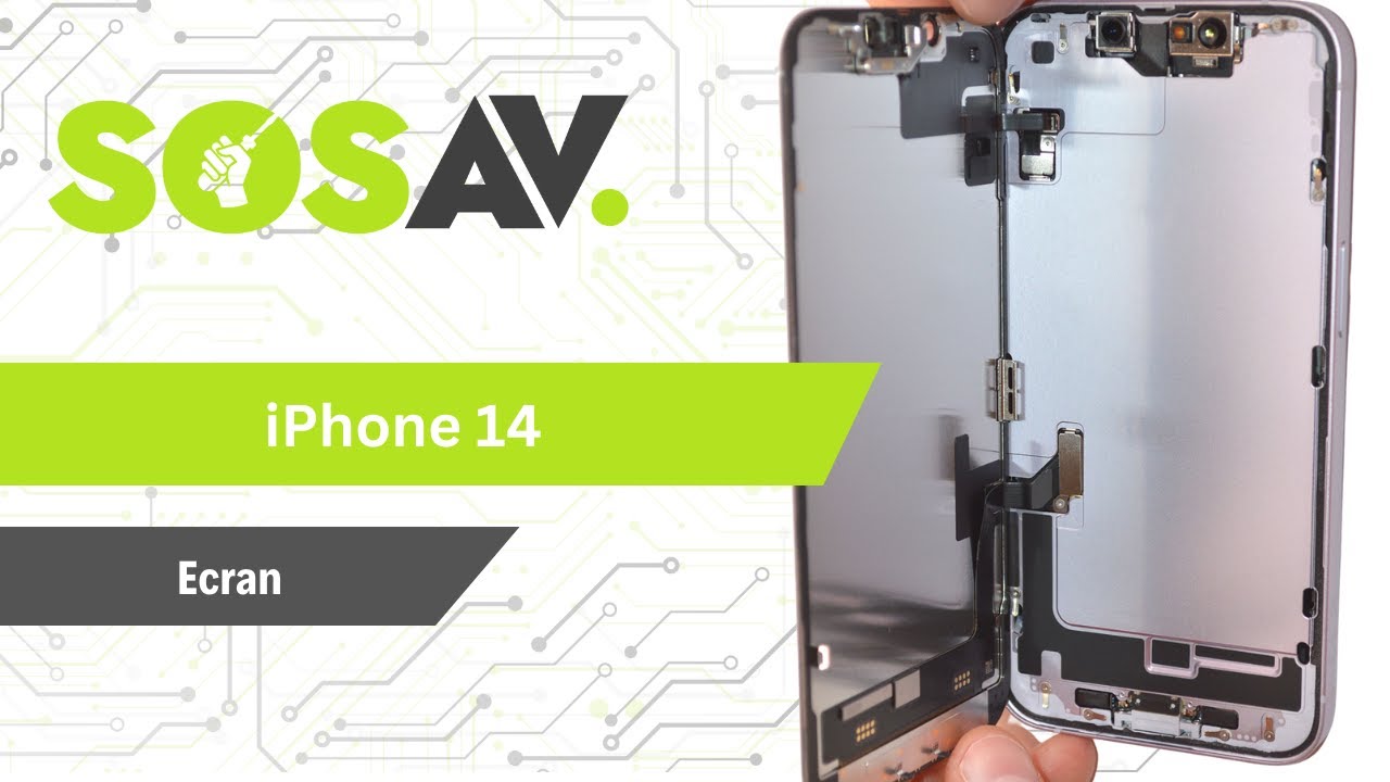 Tutoriel SOSav : Remplacement de l'écran de l'iPhone 14