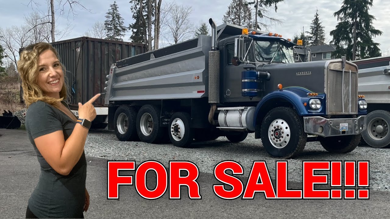 Я продаю самосвал Kenworth W900 1977 года выпуска.