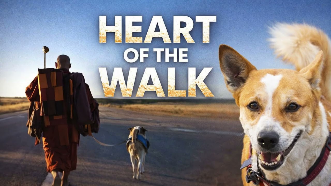 Aloka Was Just a Stray… Then He Walked 2,300 Miles for Peace 🐾🤍