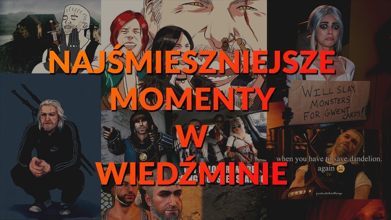 10 NAJŚMIESZNIEJSZYCH MOMENT&Oacute;W W WIEDŹMINIE