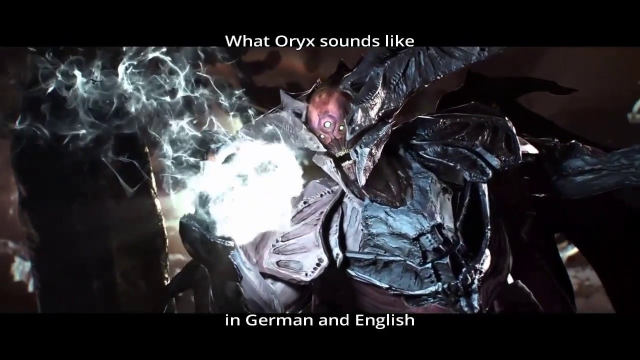 Destiny - Oryx in German and English