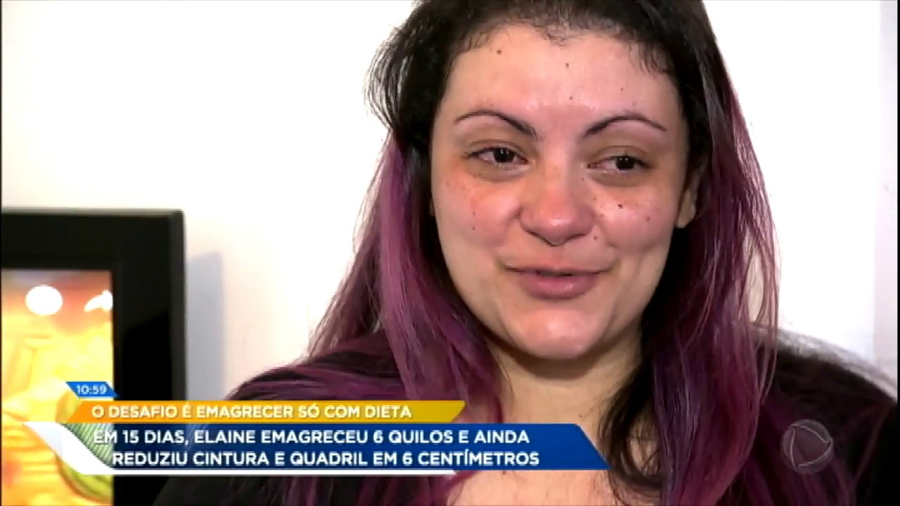 Mãe de gêmeas perde 6 quilos em 15 dias somente com dieta em desafio do Hoje em Dia