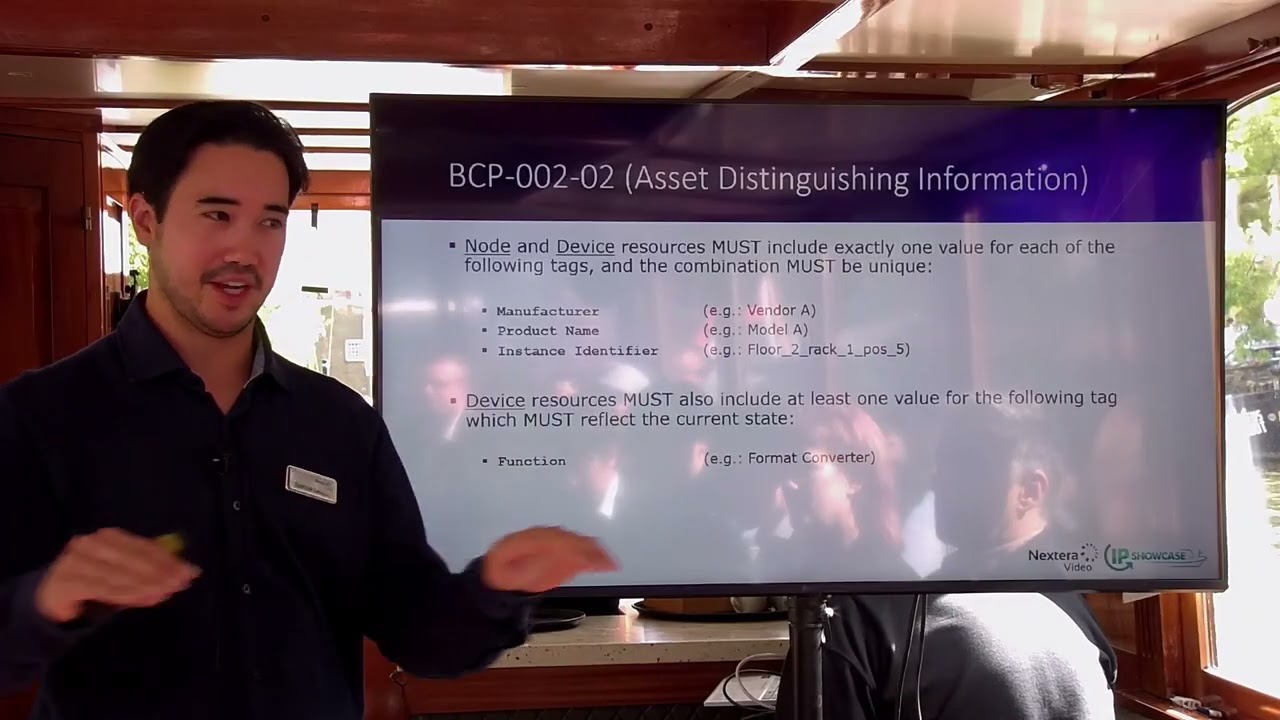 IP SHOWCASE OTW Evolution of NMOS for ST 2110 and IPMX
Spencer Deame Nextera Video