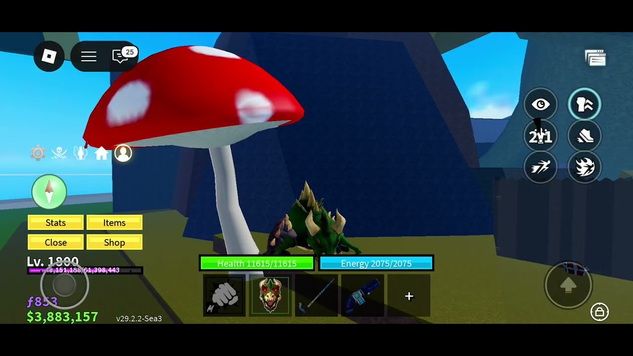 Bugun blox fruit 1inci bölümdeyiz (arkadaşlar ses gelmiyosa fulleyin)
