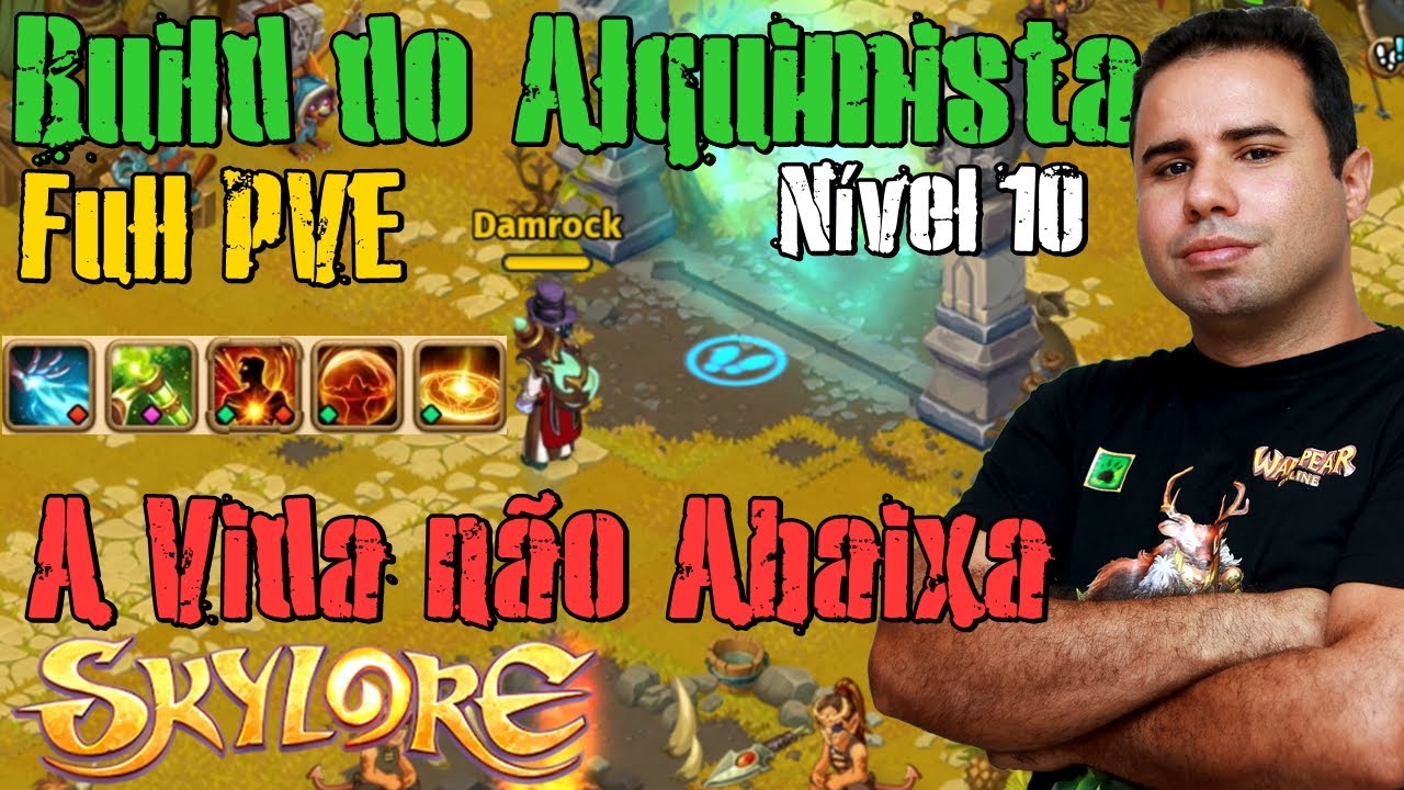 Skylore - Build do Alquimista Nível 10 (Full PVE Healer) Melhor Cura **A Vida não Abaixa**