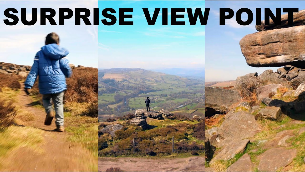 Surprise View Millstone Edge Hathersage Peak District