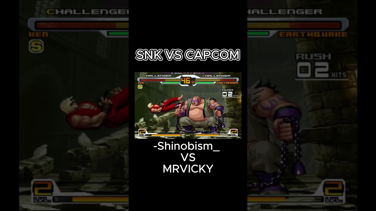 SNK vs. Capcom -Shinobism_ VS MRVICKY #fightcade