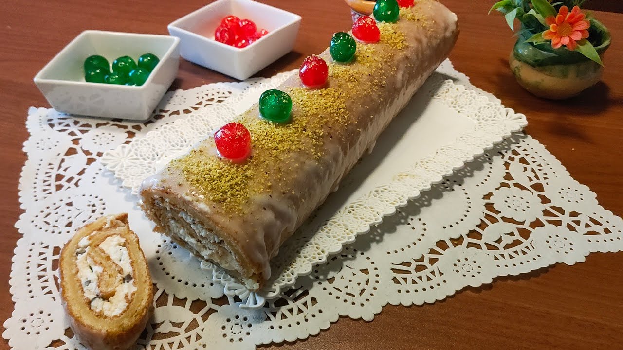 ROTOLO DI CASSATA SICILIANA Ricetta TIPICA | Ricetta FACILE E VELOCE Dolci Italiani | SENZA GLUTINE