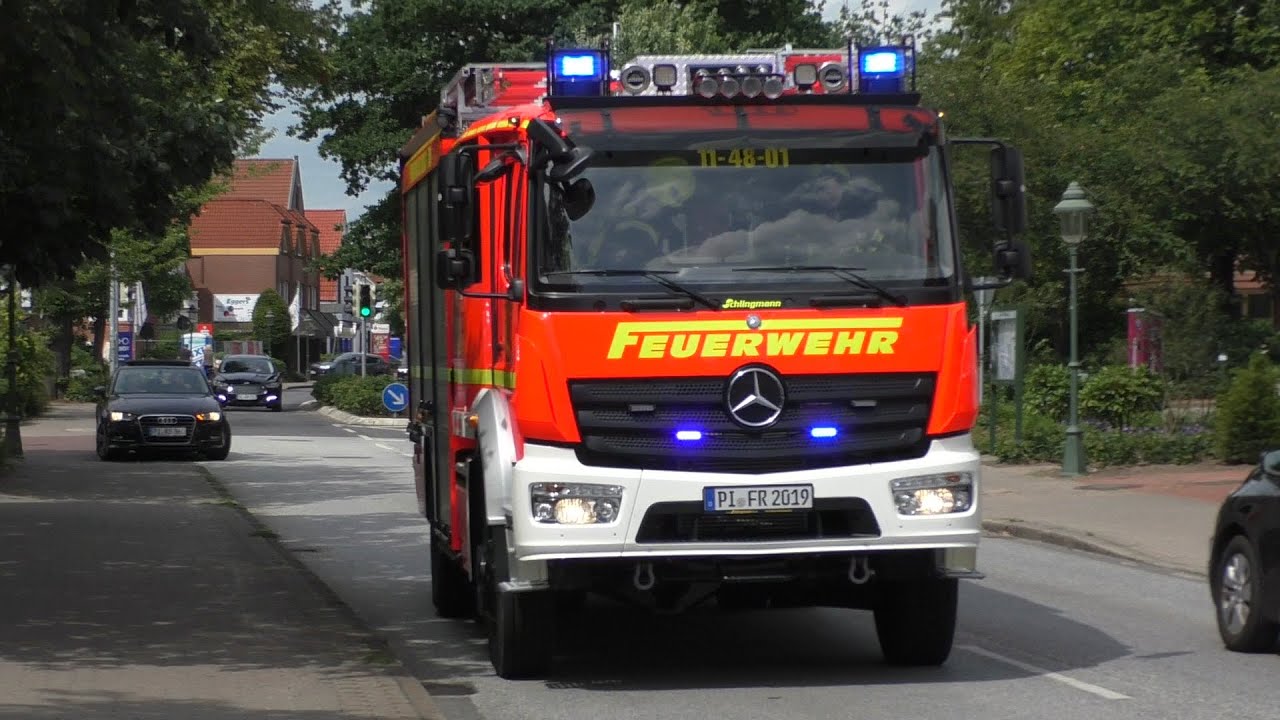 [Gasgeruch in Wohnung] Einsatzfahrten Freiwillige Feuerwehr Rellingen