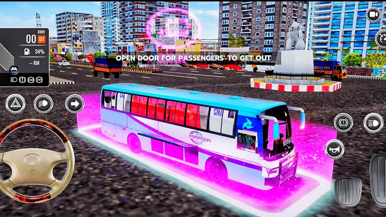 Dhaka TO RAJSHAHI Gamerbahut#BussimulatorBangladesh driving Highway public roadjamunasetu