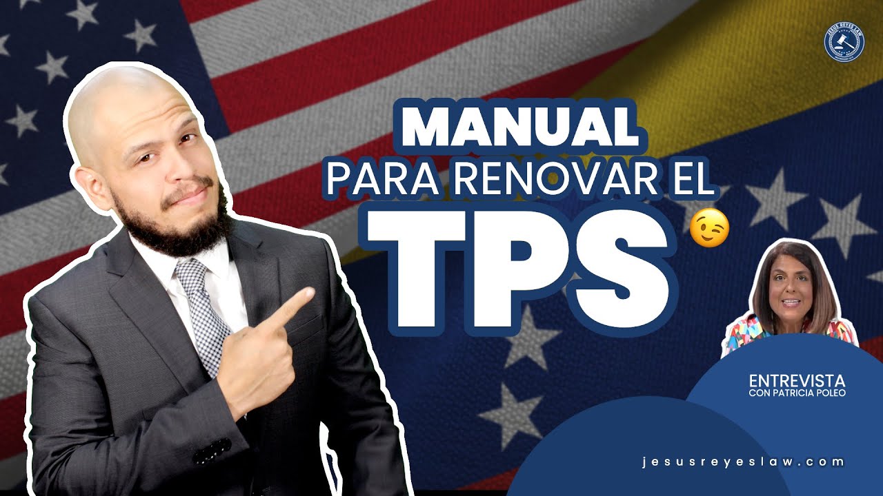 Manual de como renovar el TPS 🇻🇪🇺🇸 #inmigración #tps