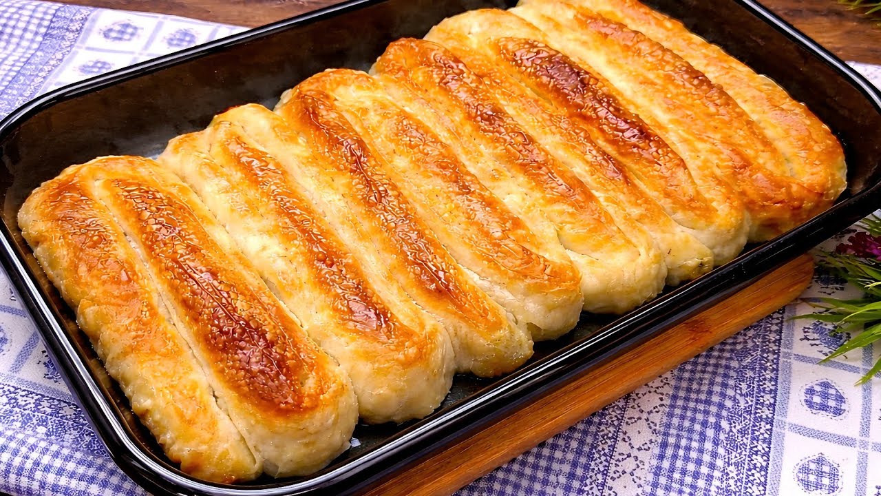Burek sa pilećim  mesom - ovakav u pekari nećete naći