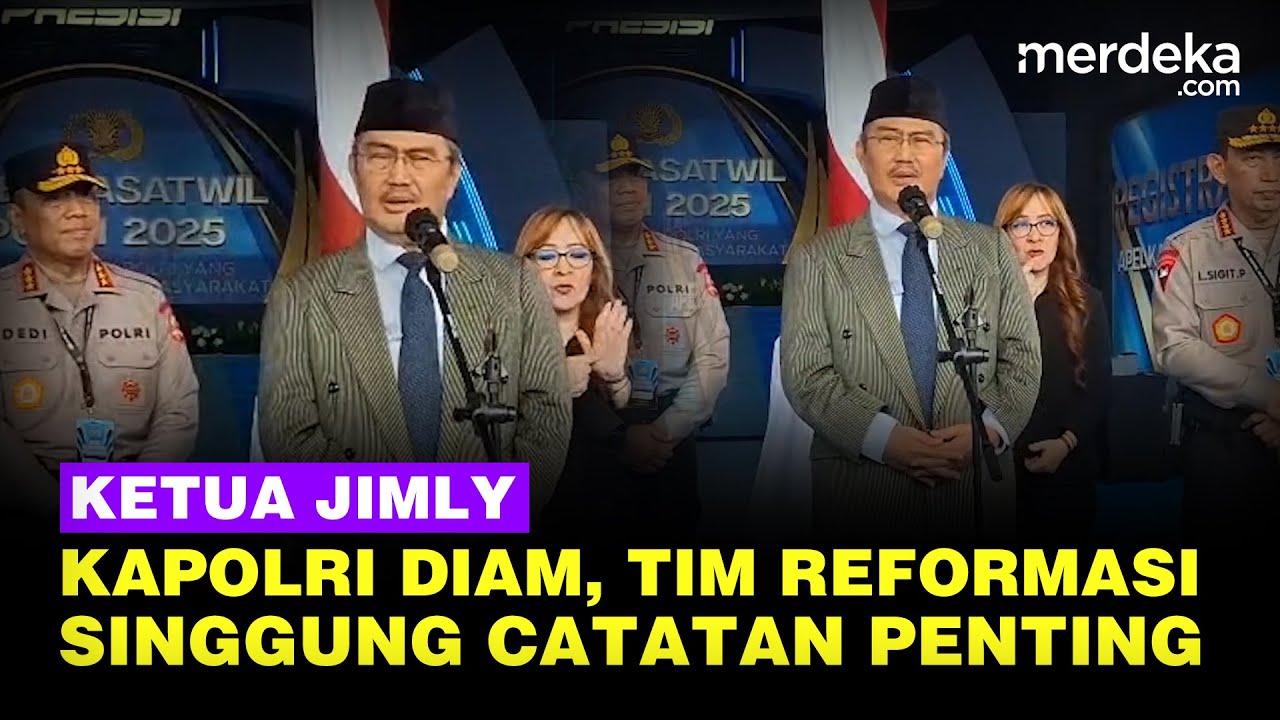 Kapolri Terdiam, Jimly Ketua Tim Reformasi Punya Catatan Penting Perubahan Polri