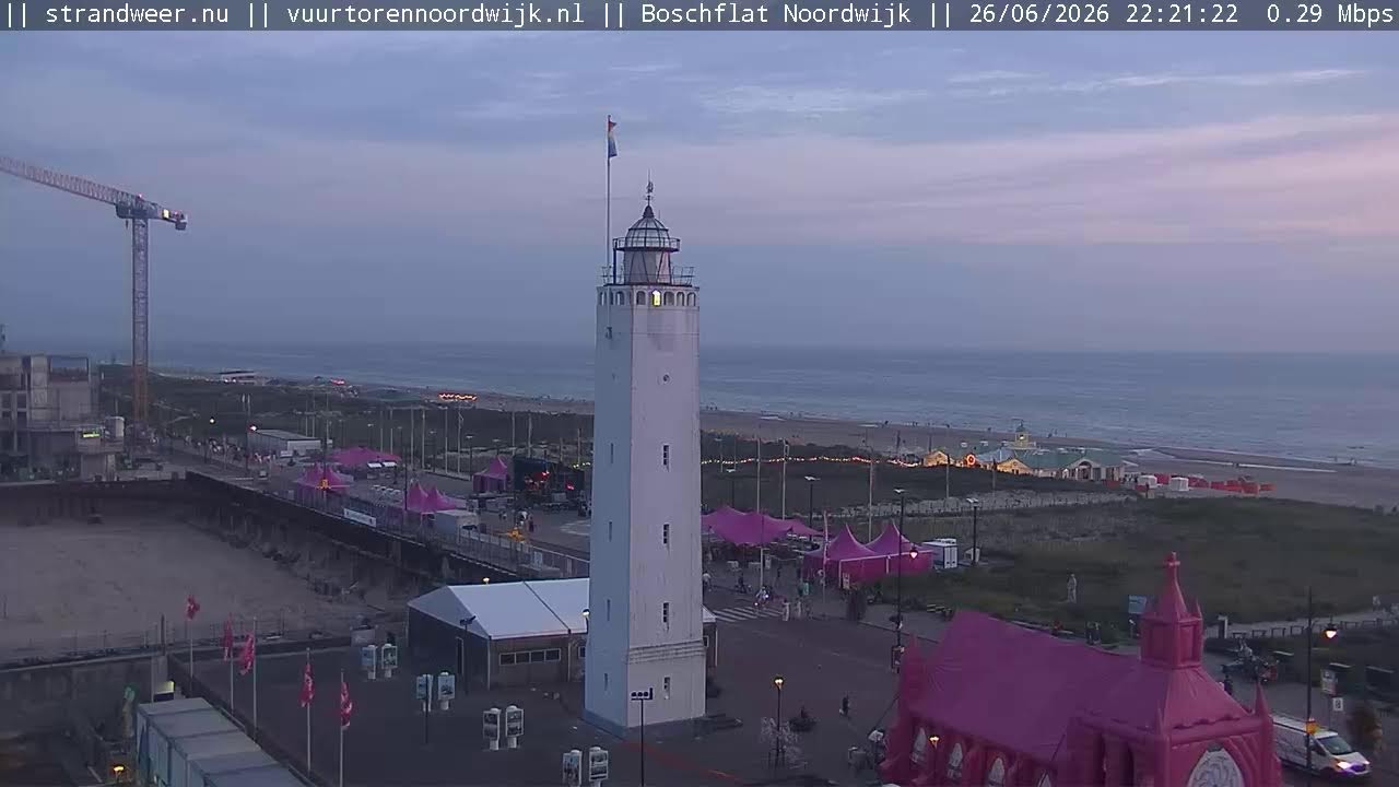 Noordwijk Live Boulevard en Vuurtoren Camera