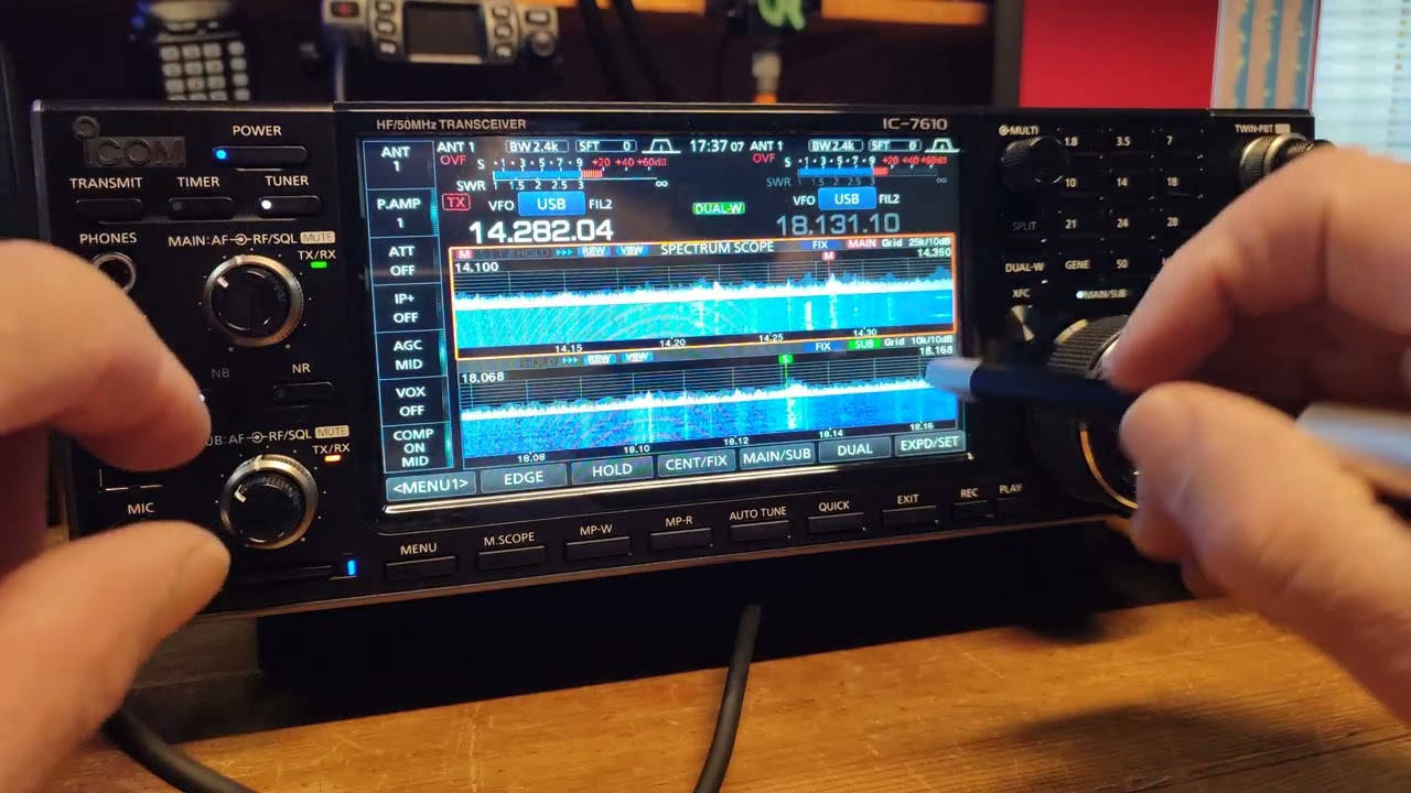 New Radio 👍ICOM 7610 ( part 2 )