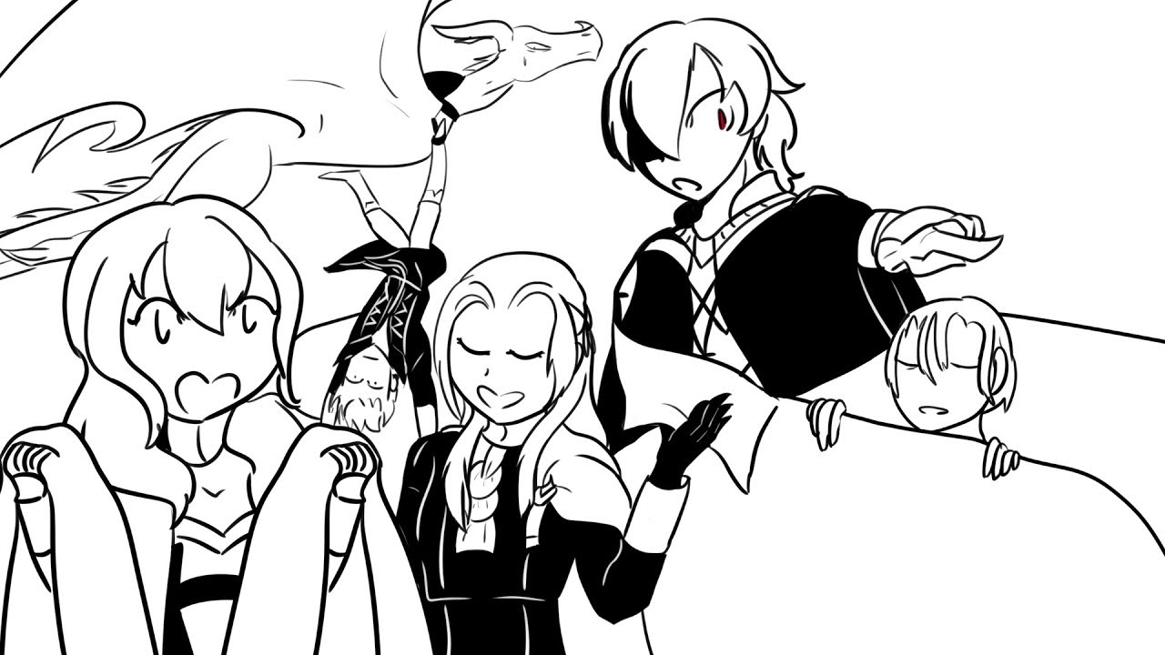 Fire Emblem Three Houses as Thomas Sanders Vines Animatic