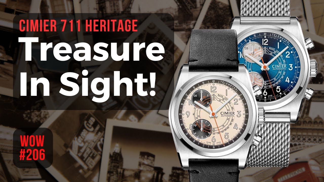 Cimier 711 Heritage Chronograph // Watch of the Week. Review 206