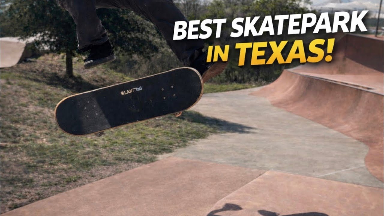 skating the BEST skatepark in Texas