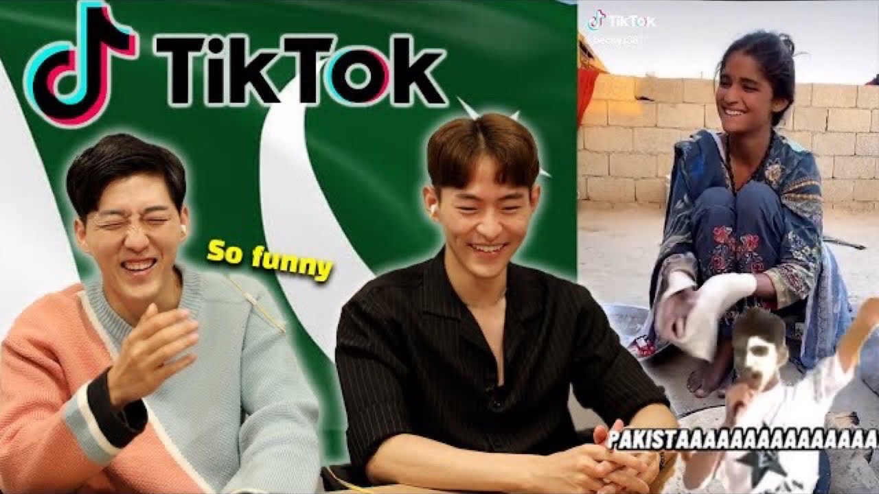 Корейские парни реагируют на пакистанский TikTok *ТАК СМЕШНО